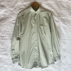 Brooks Brothers Light Green Striped Button Down Shirt